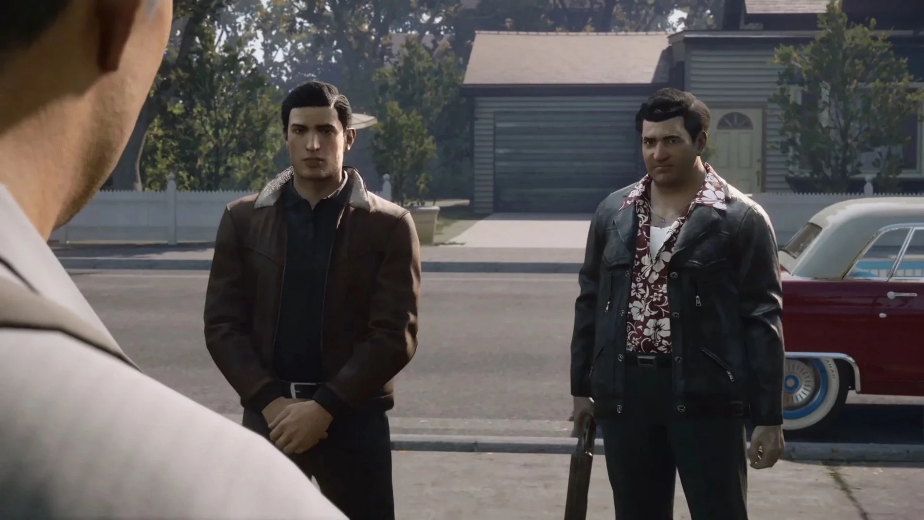 Вито Скалетта (слева) Mafia 2