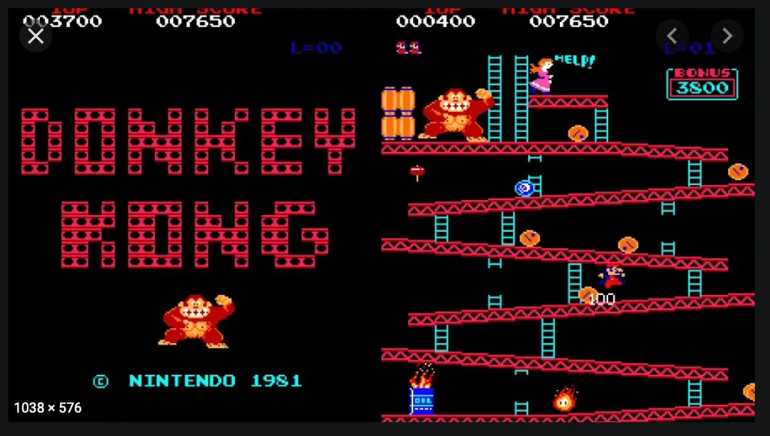 Аркадная Donkey Kong